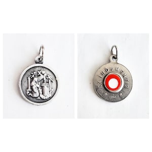 RELIC Ex Indumentis - Saint Rita- Pewter Medal
