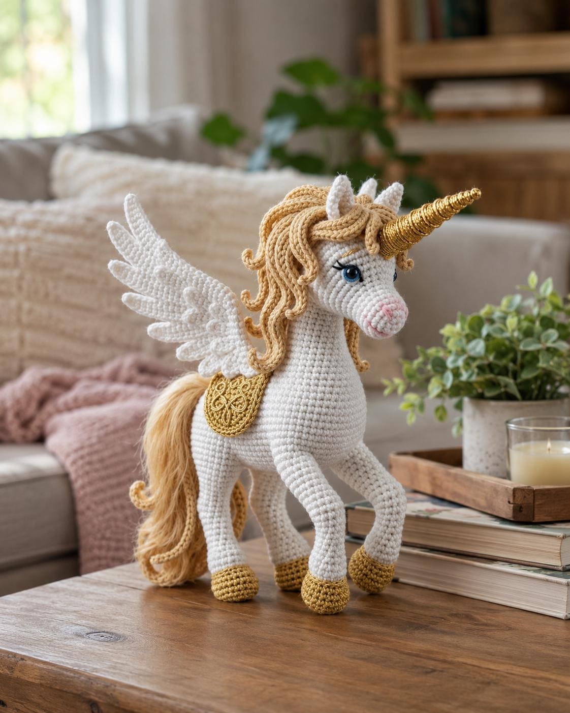 30 Unicorn Crochet Patterns to Spark a Little Handmade Magic 34 Winged Unicorn Amigurumi Crochet Pattern PDF