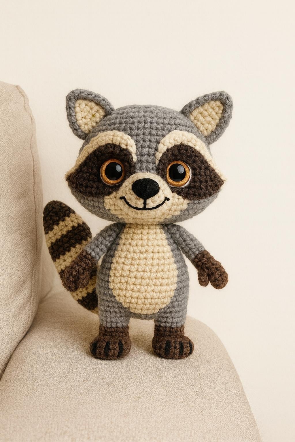 Mapache Peluche Con Manta El Corte Ingles Peluches De Animales Bonitos