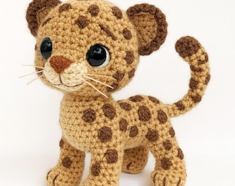 Amigurumi Leopard Crochet Pattern: Easy Plush Toy (PDF Pattern)