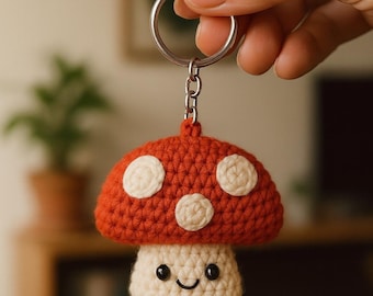 レア 不思議系かわいい ウサミミ きのこ マスコットキーホルダー