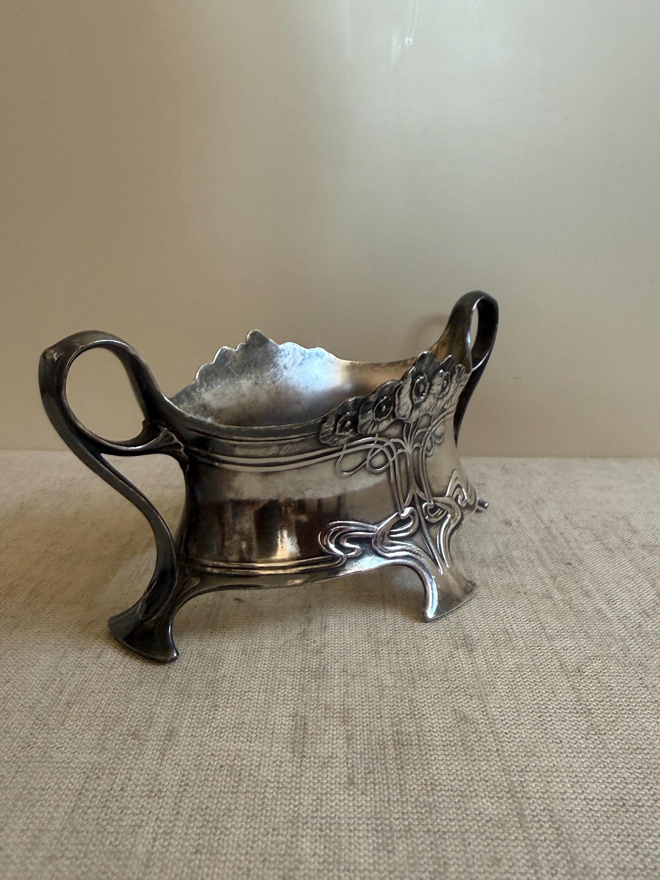 WMF Art Nouveau Silverplate Jardinière Stand C.1900 - Art Nouveau