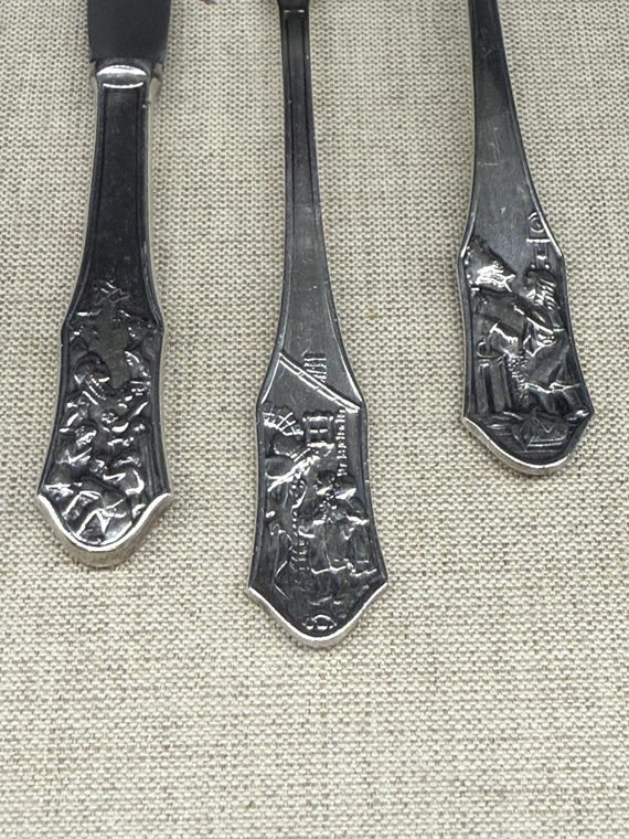 Vintage Berndorf Grimm Fairy Tale Silver-plated Flatware | Hansel