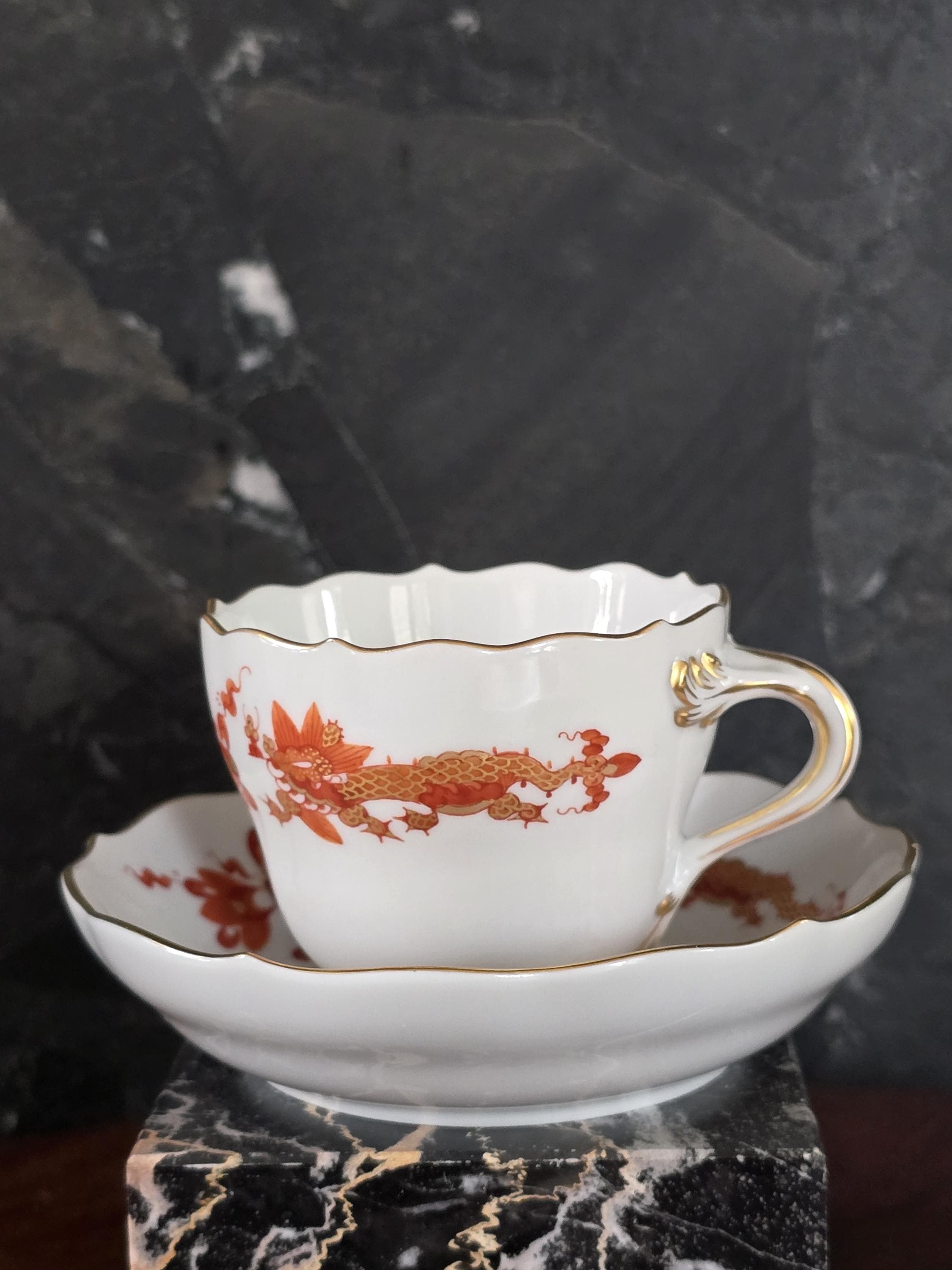 Meissen ドラゴン 小箱 Meissen cup saucer dragon - Etsy 日本