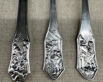 Vintage Berndorf Grimm Fairy Tale Silver-plated Flatware | Hansel