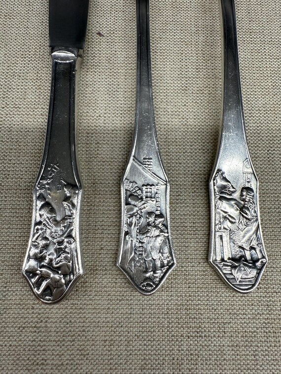 Vintage Berndorf Grimm Fairy Tale Silver-plated Flatware | Hansel