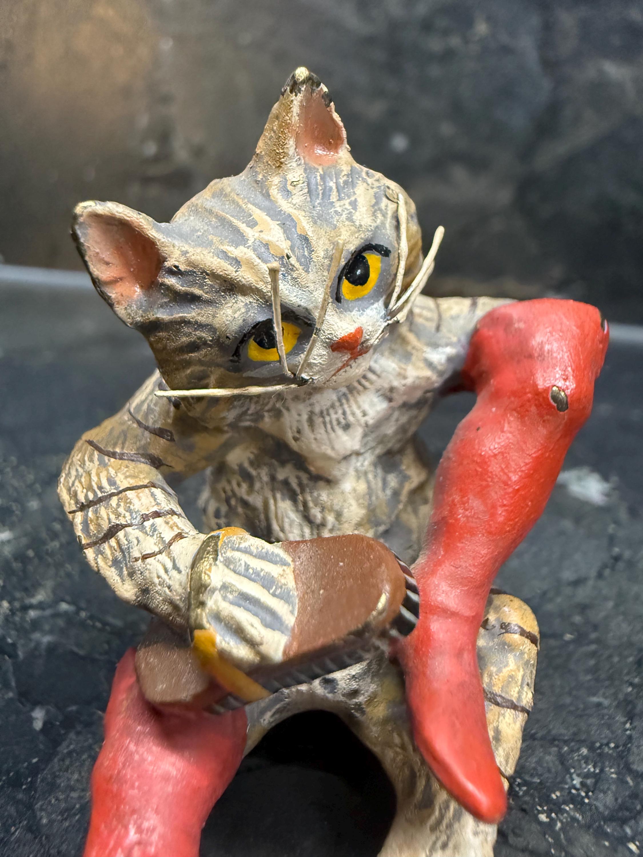 Bergman Bronze Cat - Etsy