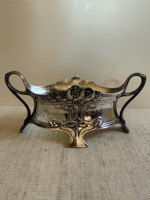 WMF Art Nouveau Silverplate Jardinière Stand C.1900 - Art Nouveau