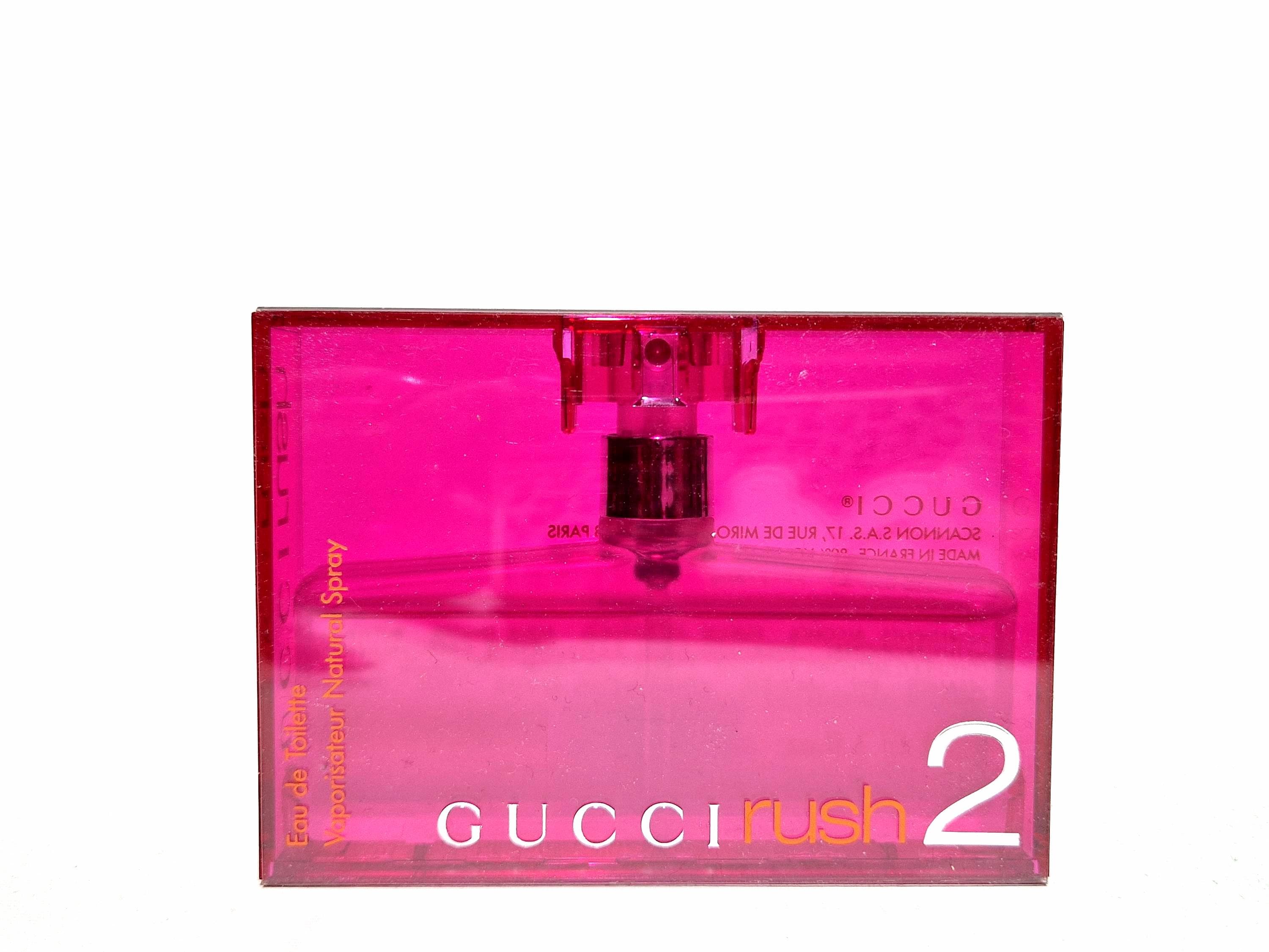 Gucci Rush 2 Eau De Toilette 30ml Vintage No Cellophane Wrapping