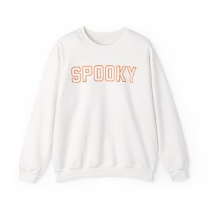 Spooky Halloween Sweatshirt: Unisex Crewneck Jumper, Haunted House Apparel