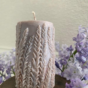 Lavender candle