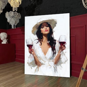 wine with lady in dress Wine and Girl in Red Dress Cross Stitch Pattern,girl Embroidery Stitch Pattern, Embroidery, Cross Stitch PDF Pattern File, Digital Download