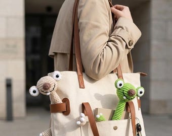 Sid Sloth Crochet Pattern PDF, Long Neck Amigurumi Sloth Toy, Cute Ice Age Inspired Character, Beginner Friendly, Instant Download