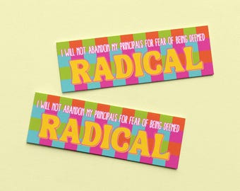 Marcador de Páginas com Citação Radical | Tipografia de Zohran Mamdani | Presente Colorido para Leitores