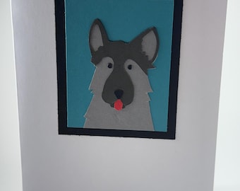 German Shepard Card