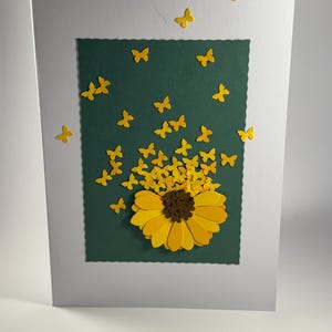 Flowers to Butterflies Card 3
