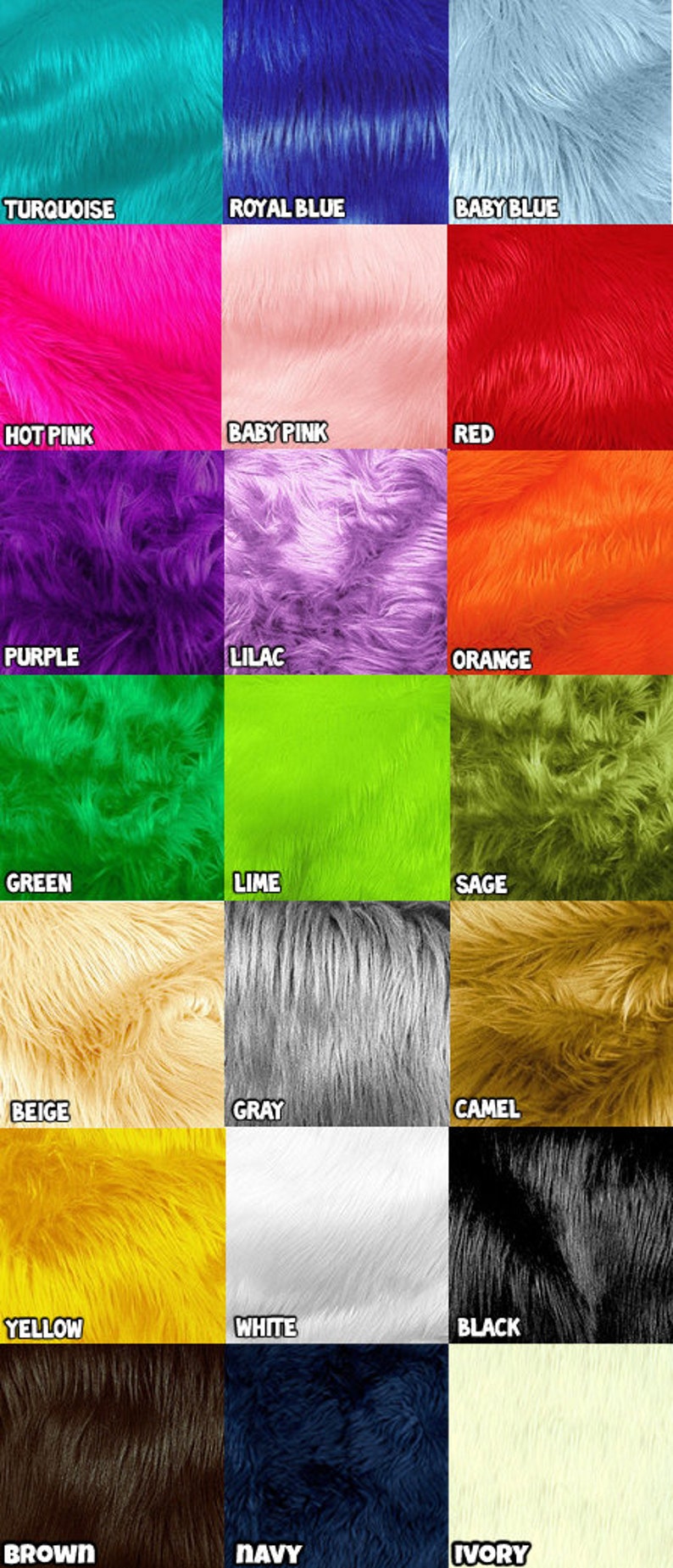 FAST SHIP Choose Your Colors Faux Fur Fox Wolf Tail Cosplay Fursuit Furry Costume image 4