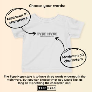 Personalised Infant T-Shirt | Custom Baby Tee | Unique Gift for Kids | Bespoke Custom T-Shirt | Baby Gift | Personalised Clothing