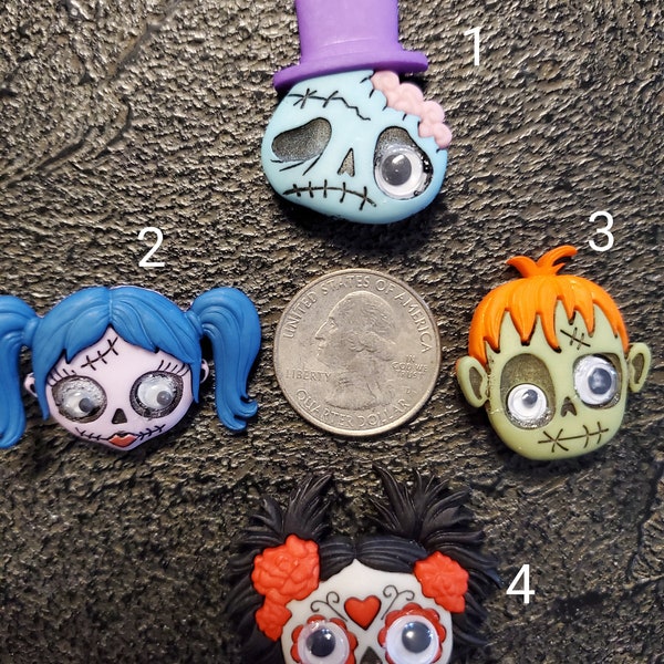 Halloween Shoe charms Zombies Nightmare before Christmas Shoe Charms  Sally Zero Disneyworld Disneyland Shoe charms Fish Extender Gift