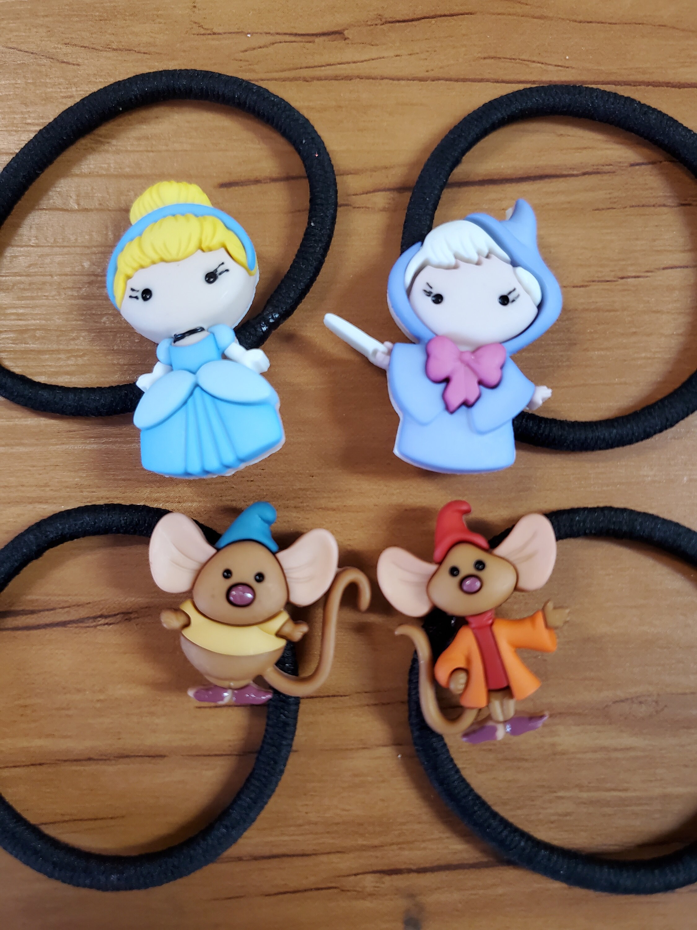 Cinderella Hair Tie Fairy Godmother Gus Gus Mice Disneyworld - Etsy Denmark