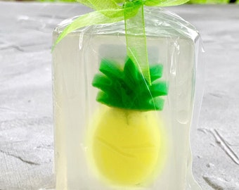 Pineapple Soap  Bath Fish Extender Gift Disney Cruise Party Favors Wedding Birthday