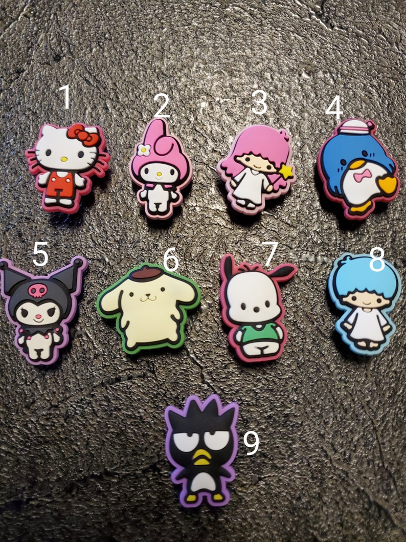 cat croc charms
