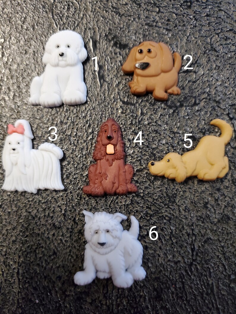 Dog Croc Charms Puppies Shoe Charm Shoe charms Puppy Parade Etsy