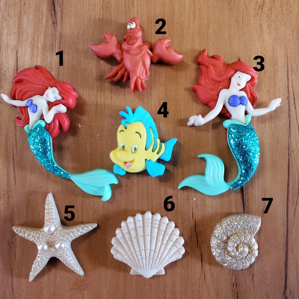 Little Mermaid magnet Ariel Disney Shoe Charms Shoe Charm castle charm Cinderella coach Disney Cruise Fish Extender Gift magnet FE Gifts