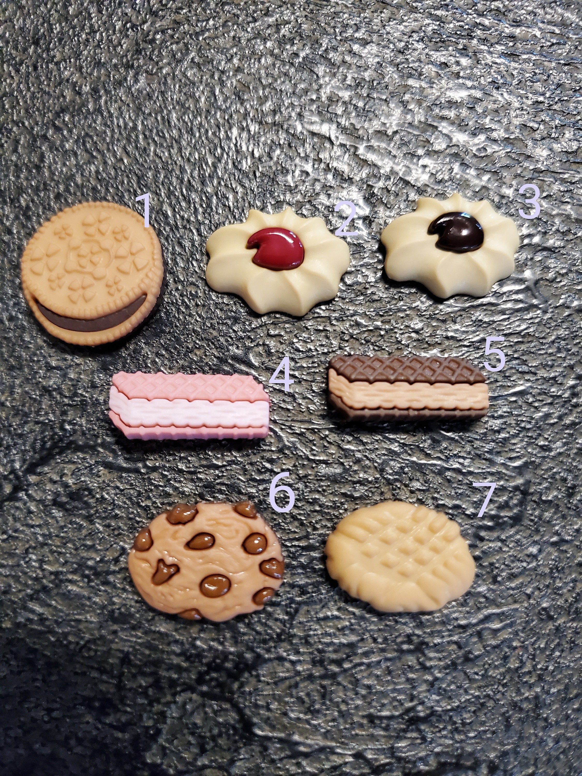 Cookie Croc Charms Peanut butter cookie Shoe Charm Shoe charms Etsy