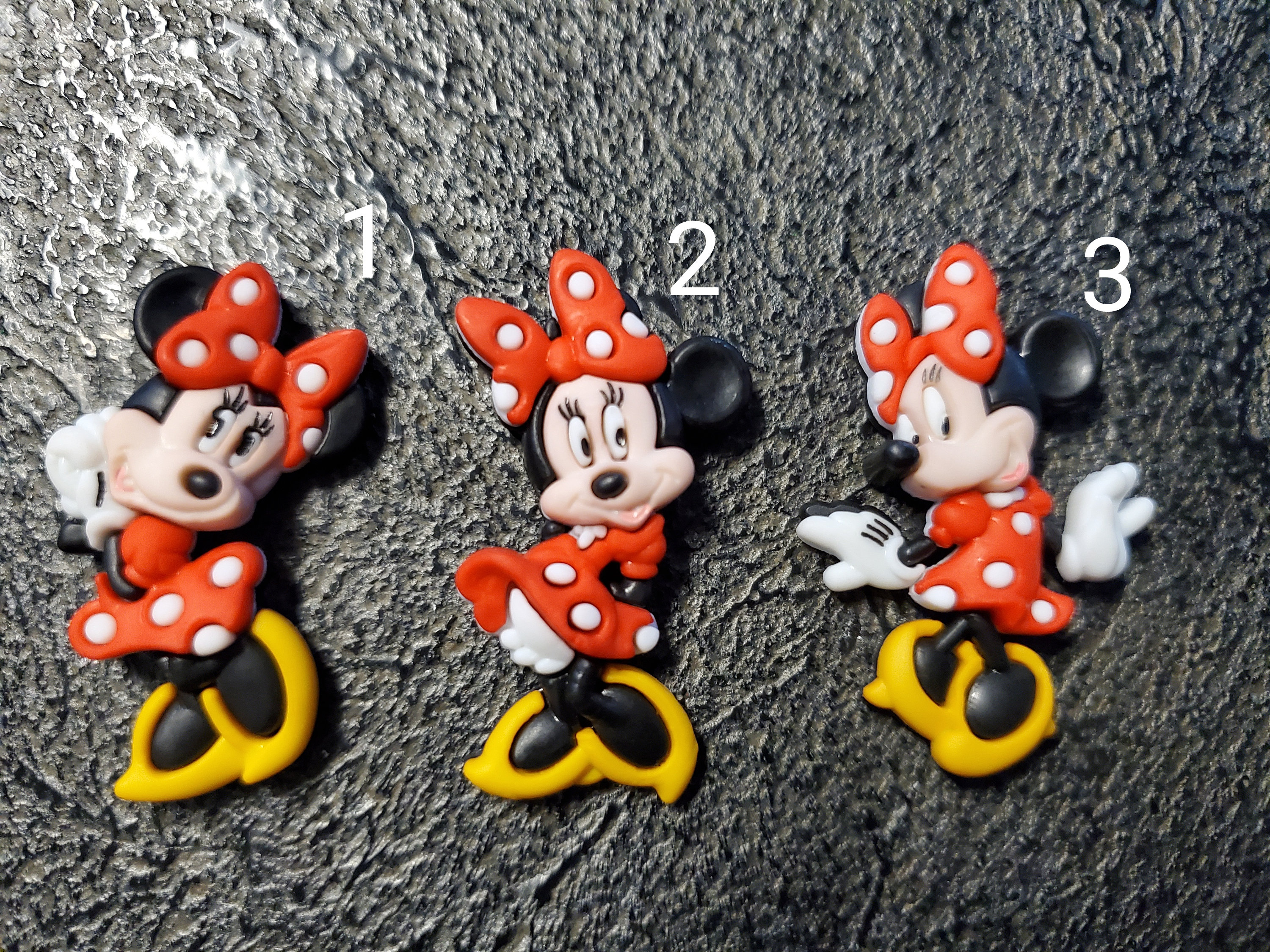 Disney Shoe Charms Minnie Mouse Shoe Charms Mickey Minnie Ears Ice Cream  Disneyworld Disneyland Shoe charms Fish Extender Gift FE gift