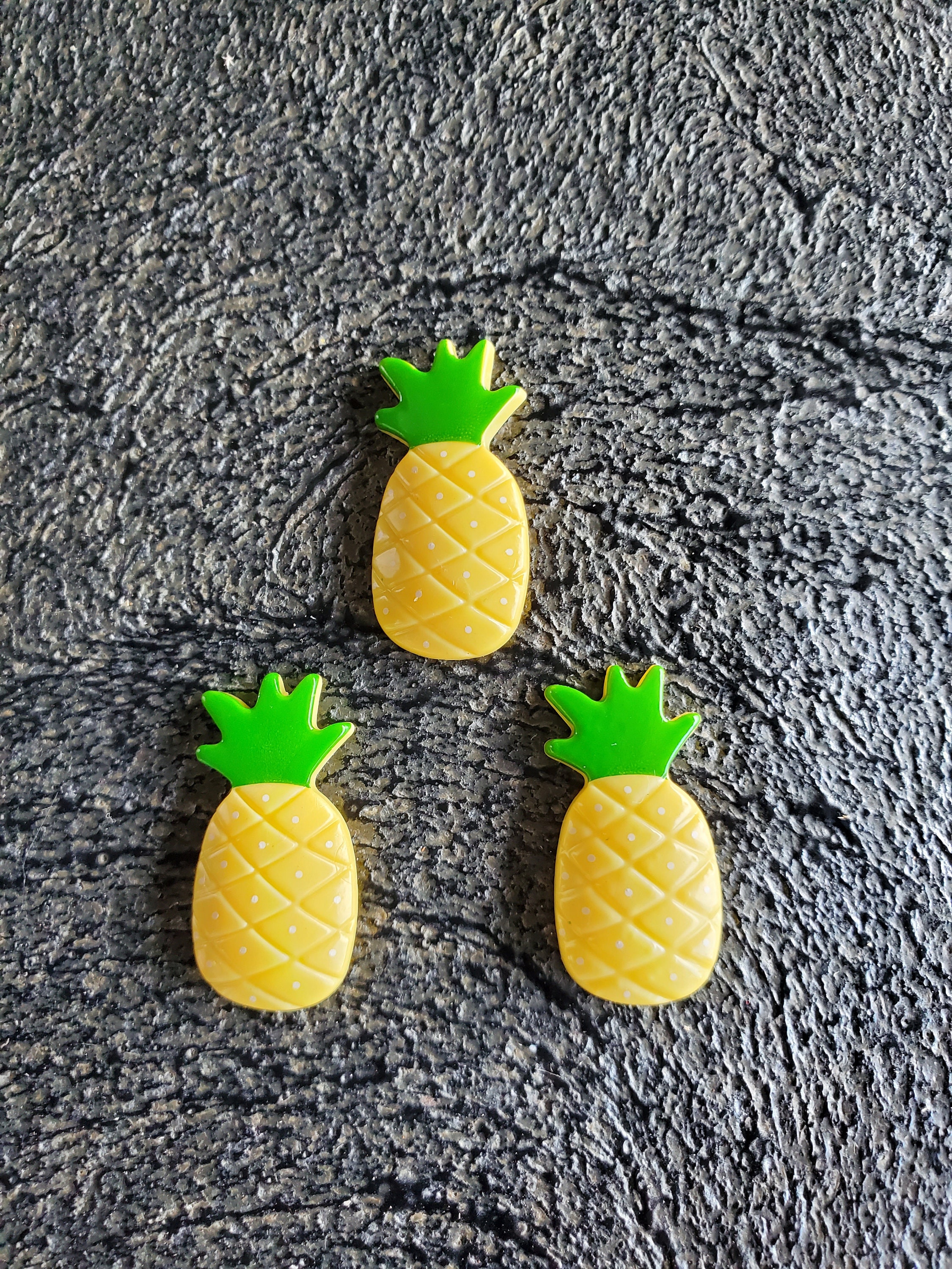 pineapple croc charm