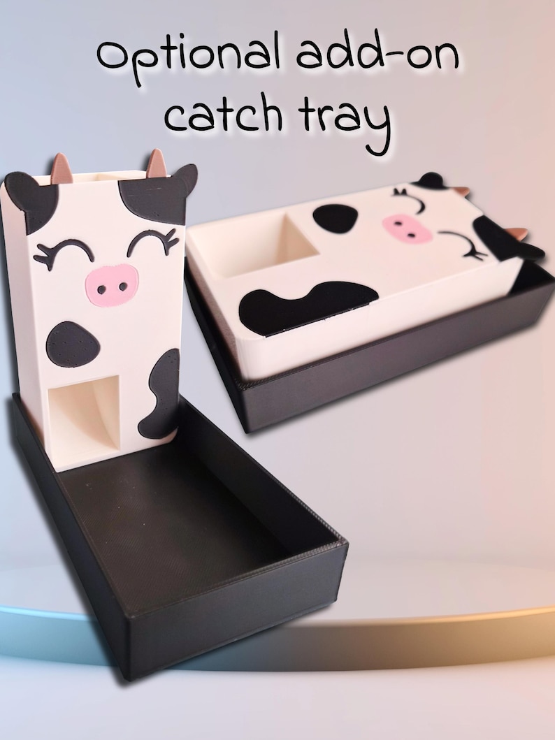 Torre de dados de vaca / Compañero de mesa compacto impreso en 3D imagen 2