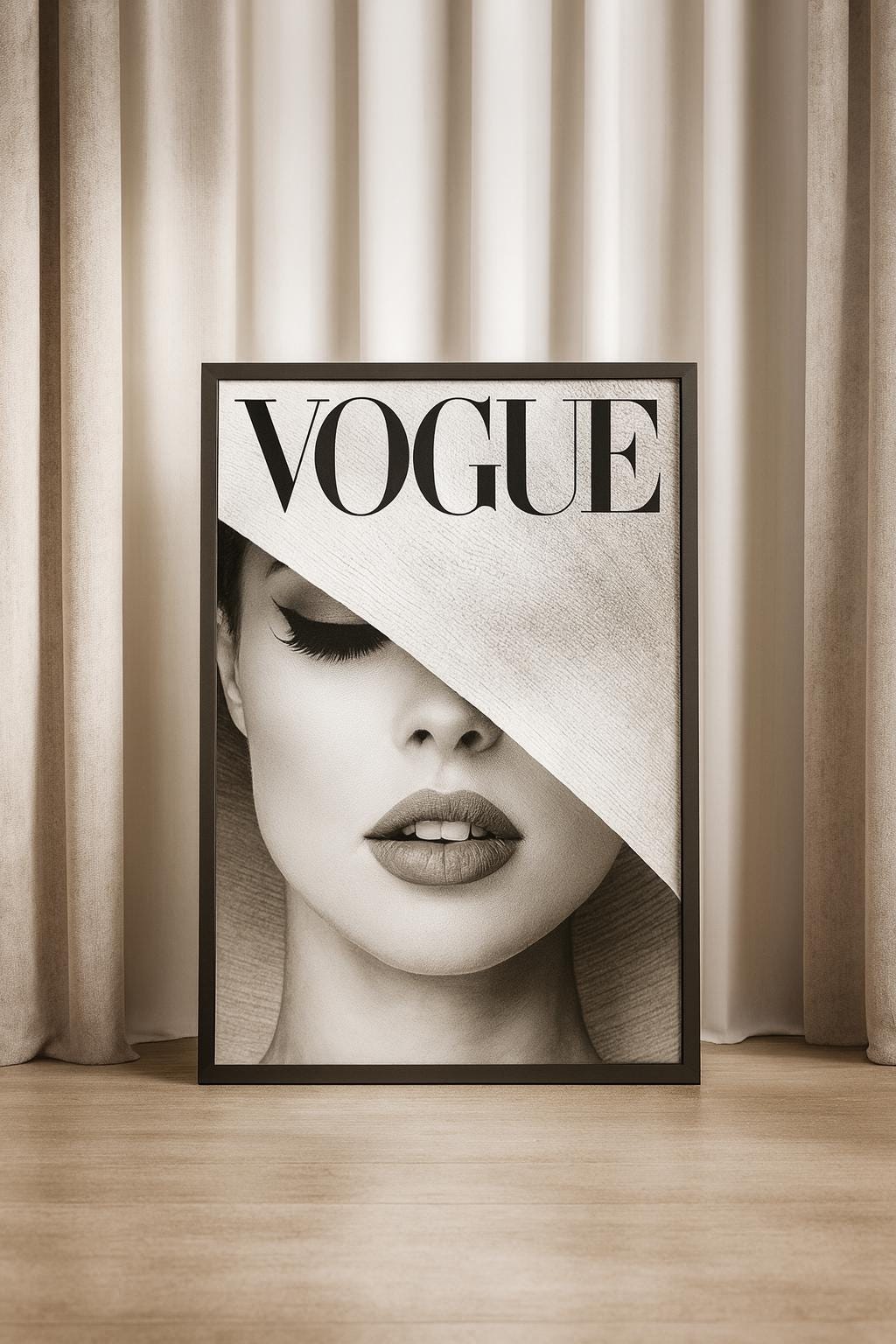 Vintage Vogue Frame - Etsy