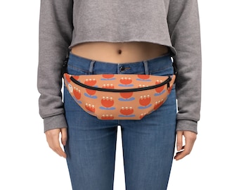 Marsupio Tulipano - Fantasia a tulipani corti di Nia OA Design