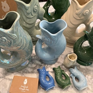 The Original Gluggle Jug - Iconic British Gurgling Fish Pitcher