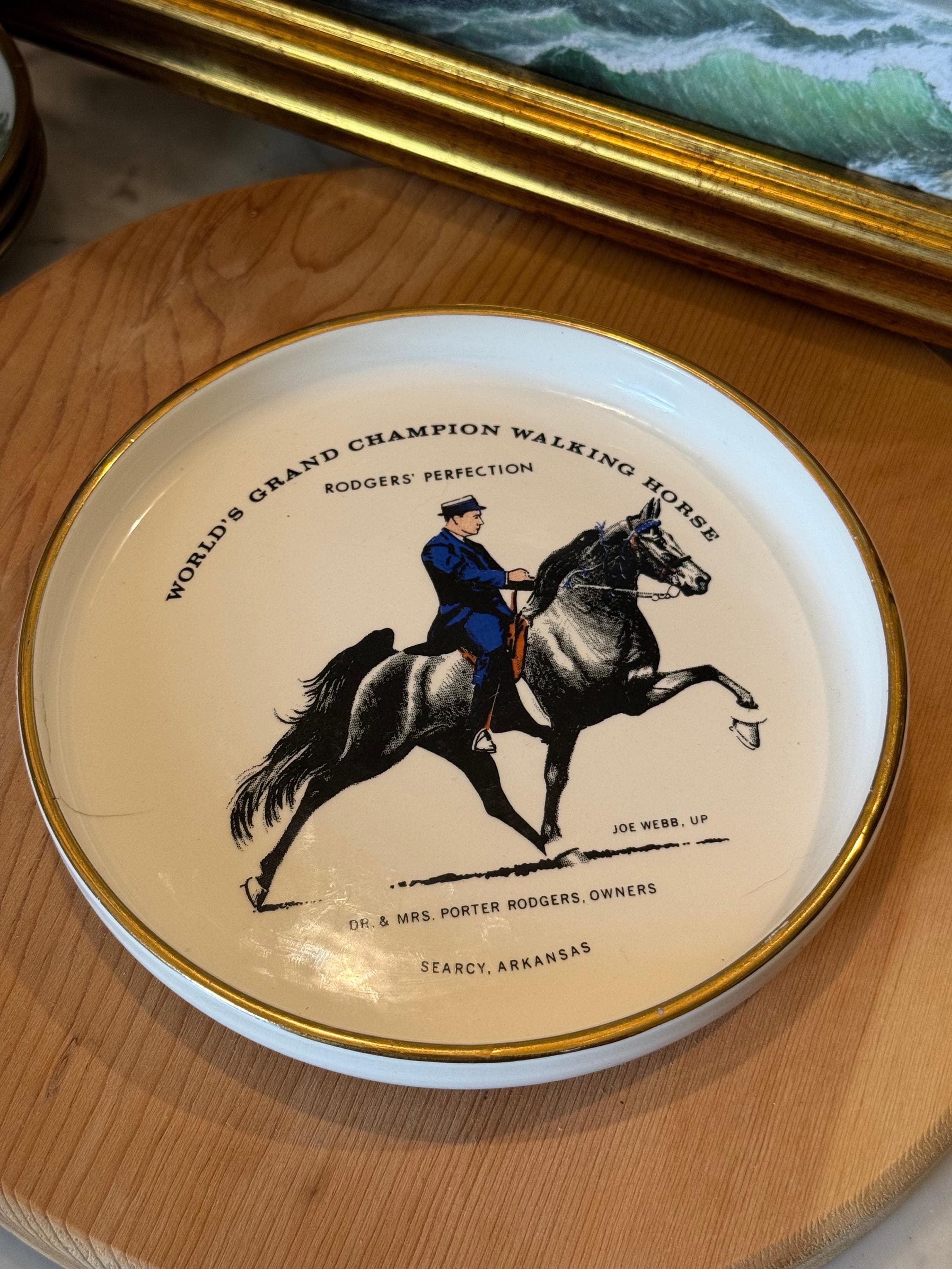 Ralph Lauren Equestrian Plates - Etsy