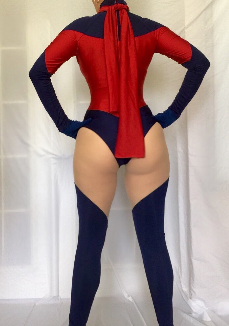 Ms. Marvel Superhero Costume. Cosplay,Custom made. image 5