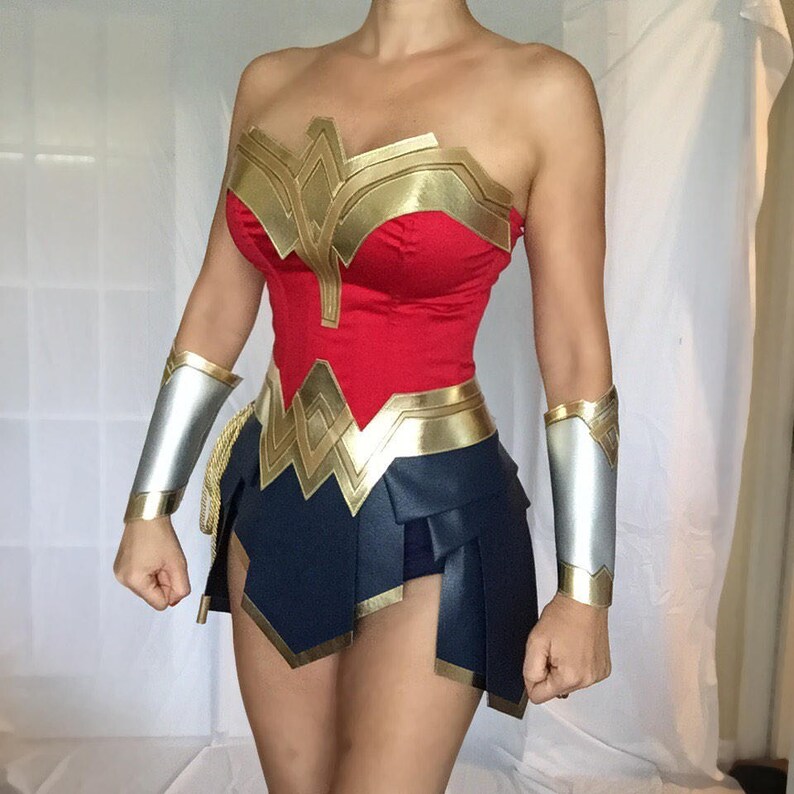 Gal Gadot Wonder Woman Costume Size S M Ready To Ship Etsy 