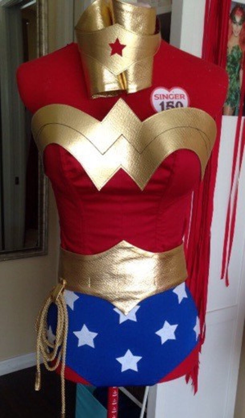 Superhero Wonder Woman Costume Replica Custom Made size XSL Etsy