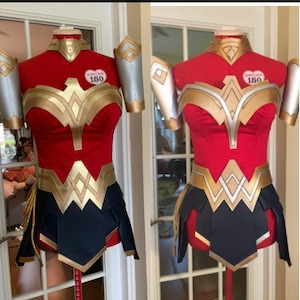 Wonder Woman Cosplay superhero costume. Custom made. image 3