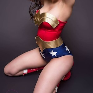 Wonder Justice costume. Custom Made
