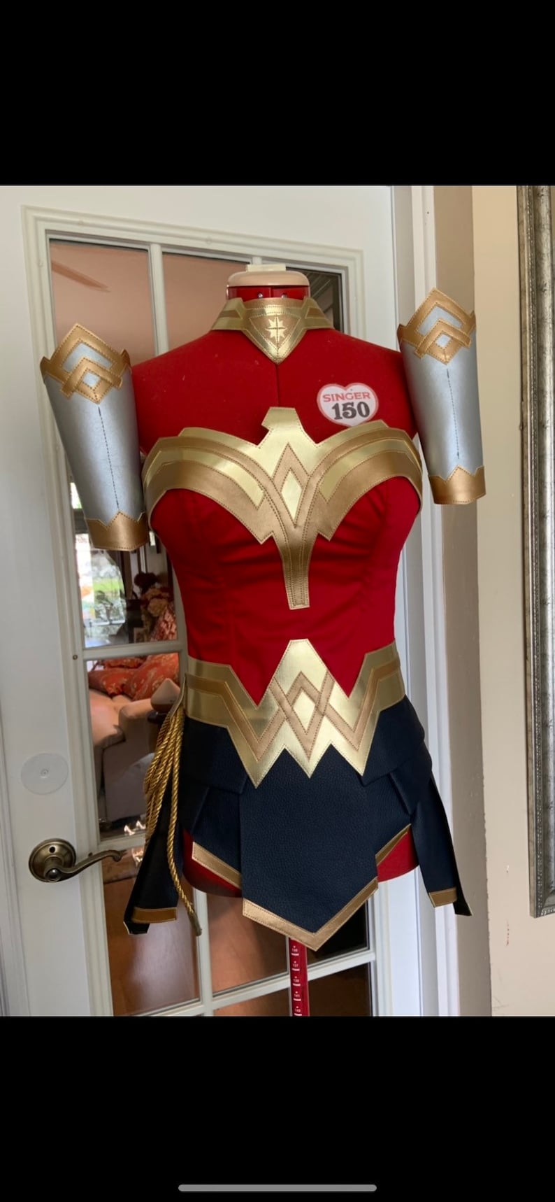 Wonder Woman Cosplay superhero costume. Custom made. image 4