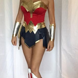 Wonder Woman Cosplay superhero costume. Custom made. image 2