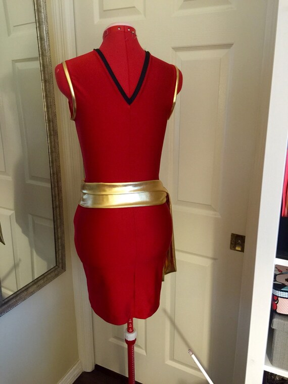 jean grey fancy dress Pauline Halter Mini Dress