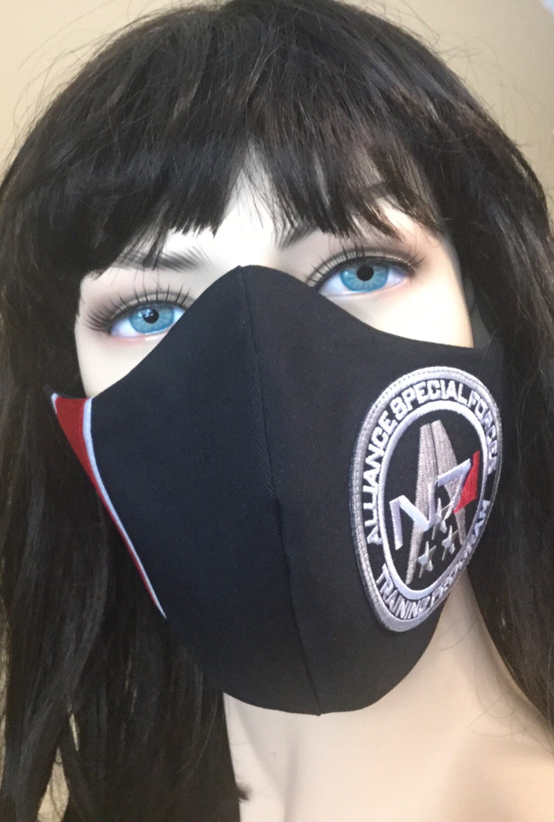 N7 Alliance Special Force Face Mask 100 Cotton Etsy