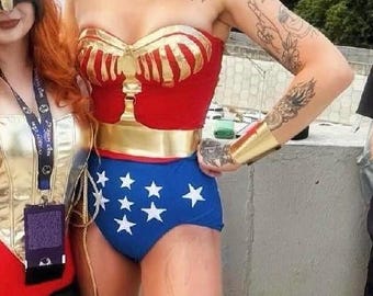 Superhero cosplay. Wonder  Replica Comic Con Custom Made Sizes XS-M
