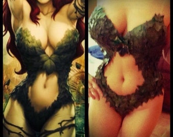 Sexy Poison Ivy Bodysuit custom made.