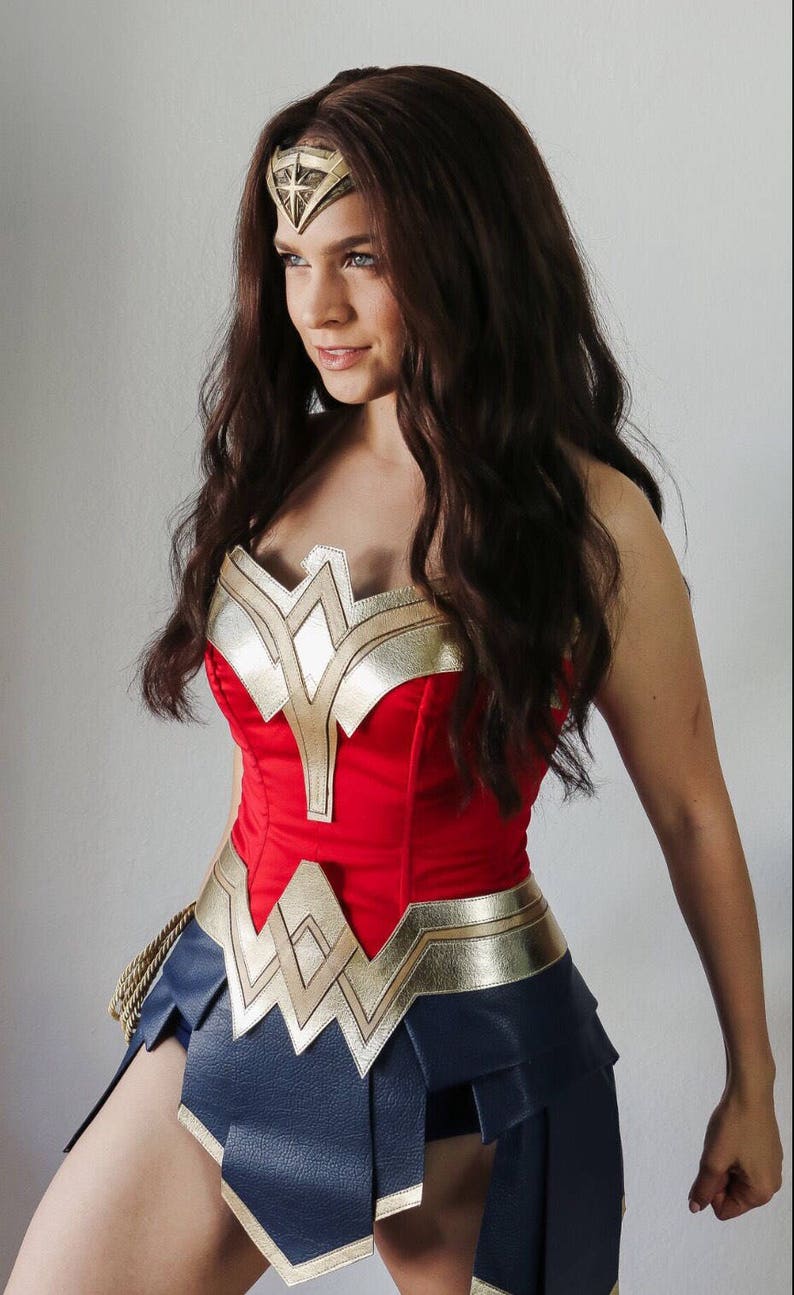 Wonder Woman Cosplay superhero costume. Custom made. image 1