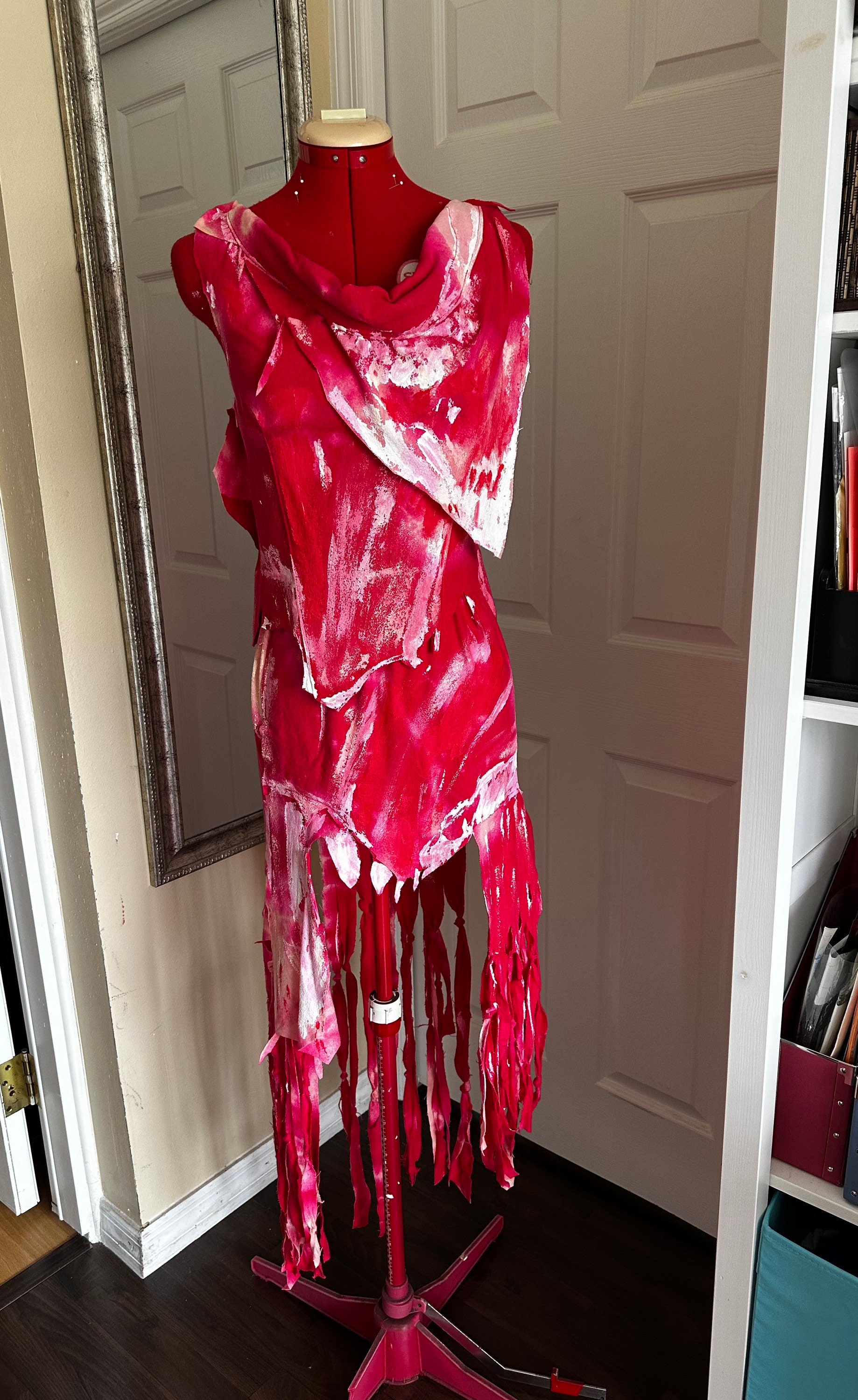 Lady Ga Meat Dress Halloween Party Costume Custom Made