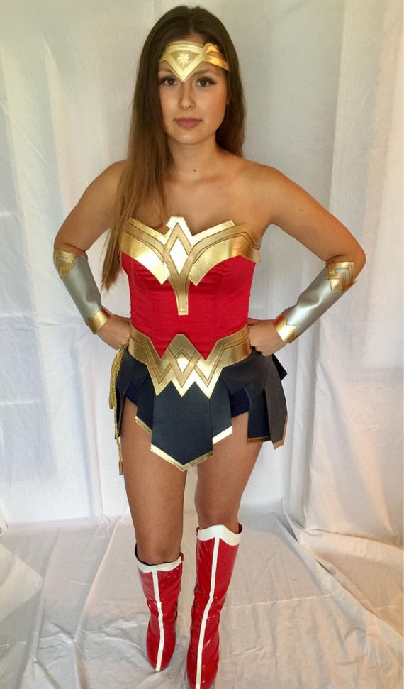 Gal Gadot Wonder Woman Costume Custom Made Etsy 